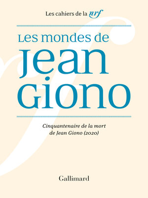 cover image of Les Mondes de Jean Giono